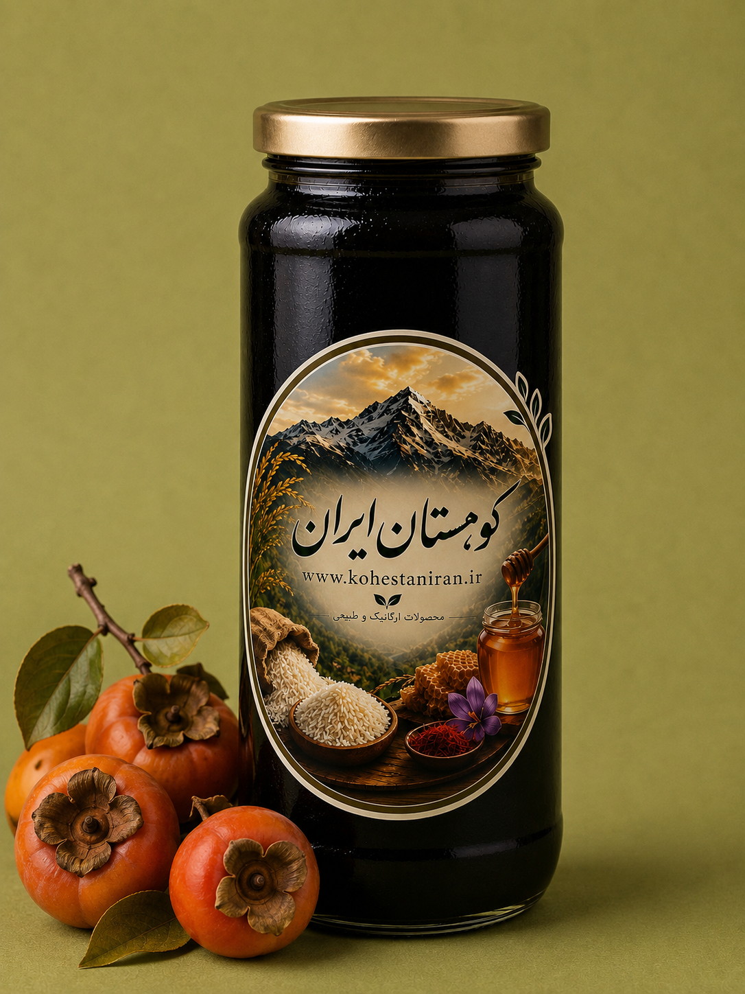 شیره خرمالو وحشی ( دوشاب )